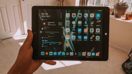 Photo Tablet screen